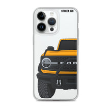 Load image into Gallery viewer, Cyber Orange Ford Bronco &quot;First Edition&quot; - iPhone Case