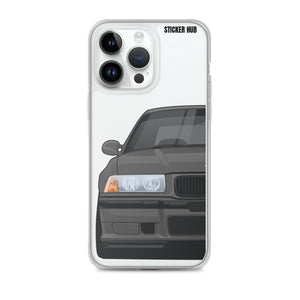 Gray BMW E36 - iPhone Case