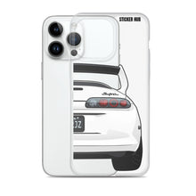 Load image into Gallery viewer, White Toyota Supra - iPhone Case