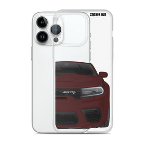 Octane Red Charger Hellcat (Widebody) - iPhone Case