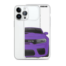 Load image into Gallery viewer, Purple Charger Hellcat (Widebody) - iPhone Case