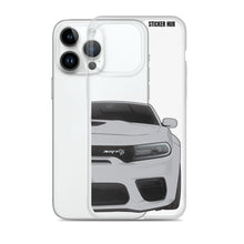 Load image into Gallery viewer, Silver Charger Hellcat (Widebody) - iPhone Case