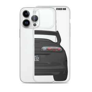 Black Toyota Supra - iPhone Case