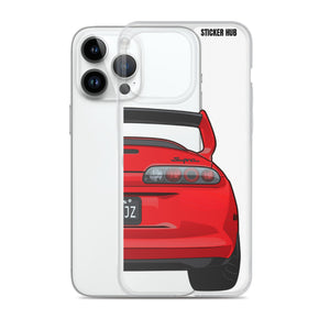 Red Toyota Supra - iPhone Case