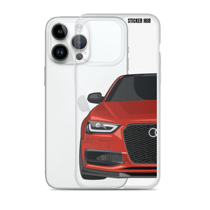 Volcano Red B8.5 Audi S4 - iPhone Case