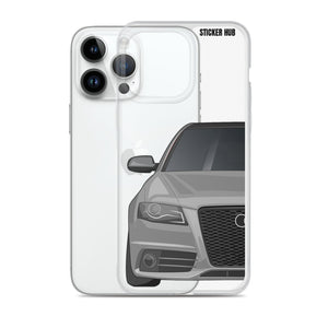 Quartz Gray B8 Audi S4 - iPhone Case