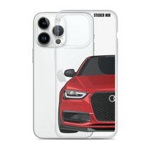 Load image into Gallery viewer, Misano Red B8.5 Audi S4 - iPhone Case