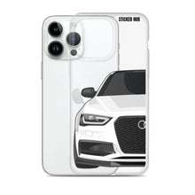 Load image into Gallery viewer, White B8.5 Audi S4 - iPhone Case