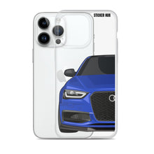 Load image into Gallery viewer, Sepang Blue B8.5 Audi S4 - iPhone Case