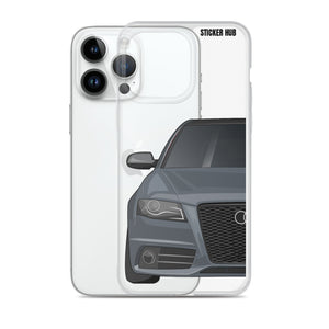 Meteor Gray B8 Audi S4 - iPhone Case