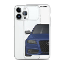 Load image into Gallery viewer, Estoril Blue B8 Audi S4 - iPhone Case