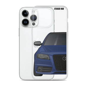 Estoril Blue B8 Audi S4 - iPhone Case