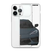 Load image into Gallery viewer, Shadow Gray C8 Corvette - iPhone Case