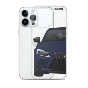 Nightfall Blue Lexus IS300 - iPhone Case