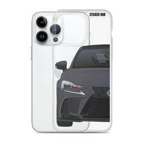 Gray Lexus IS300 - iPhone Case