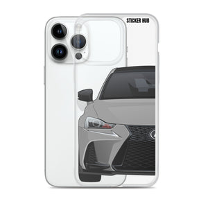 Silver Lexus IS300 - iPhone Case