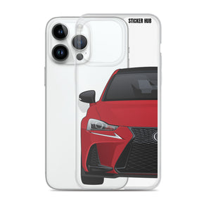 Red Lexus IS300 - iPhone Case