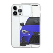 Load image into Gallery viewer, Ultrasonic Blue Lexus IS300 - iPhone Case