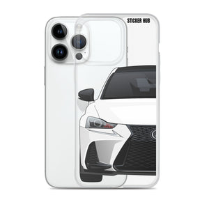 White Lexus IS300 - iPhone Case