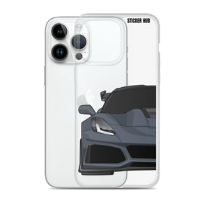 Shadow Gray C7 Corvette Zr1 - iPhone Case