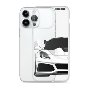 White C7 Corvette Zr1 - iPhone Case