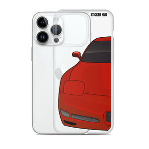 Torch Red C5 Corvette Z06 - iPhone Case