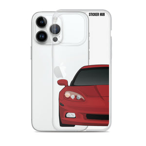 Monterey Red C6 Corvette - iPhone Case