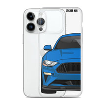 Load image into Gallery viewer, Blue 18-21 Mustang 5.0 - iPhone Case