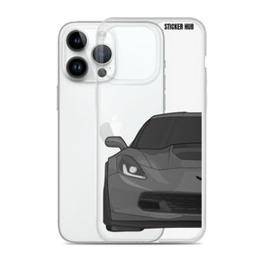 Gray C7 Corvette Z06 - iPhone Case