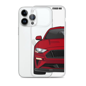 Ruby Red 18-21 Mustang 5.0 - iPhone Case