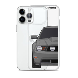 Gray 11-12 Mustang 5.0 - iPhone Case