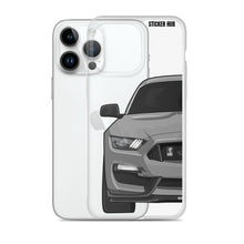 Load image into Gallery viewer, Gray Mustang GT350 - iPhone Case