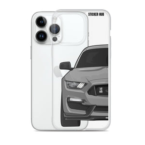 Gray Mustang GT350 - iPhone Case