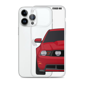 Race Red 11-12 Mustang 5.0 - iPhone Case