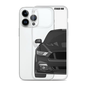 Black 15-17 Mustang 5.0 - iPhone Case