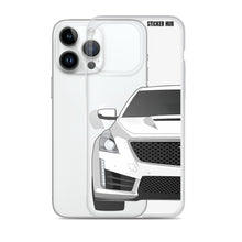 Load image into Gallery viewer, White Cadillac CTS-V - iPhone Case