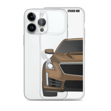 Load image into Gallery viewer, Bronze Sand Cadillac CTS-V - iPhone Case