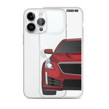 Load image into Gallery viewer, Red Cadillac CTS-V - iPhone Case