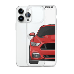 Race Red 15-17 Mustang 5.0 - iPhone Case