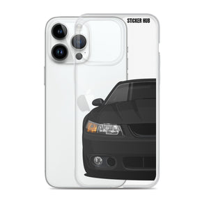 Black 03-04 Mustang SVT Cobra - iPhone Case