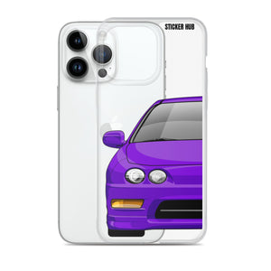 Purple Acura Integra - iPhone Case