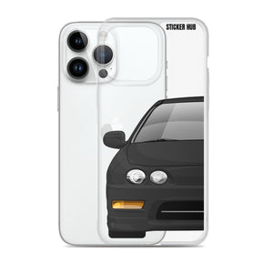 Black Acura Integra - iPhone Case