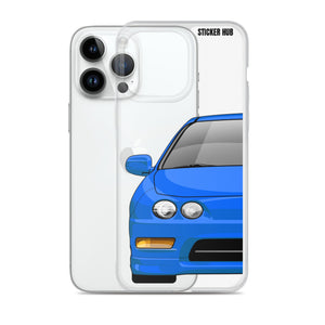 Light Blue Acura Integra - iPhone Case