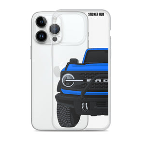 Blue Ford Bronco "First Edition" - iPhone Case