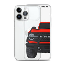 Load image into Gallery viewer, Red Ford Bronco &quot;First Edition&quot; - iPhone Case