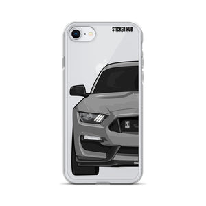 Gray Mustang GT350 - iPhone Case