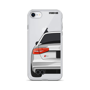 Silver B8.5 Audi S4 - iPhone Case