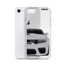 Load image into Gallery viewer, Silver Charger Hellcat (Widebody) - iPhone Case