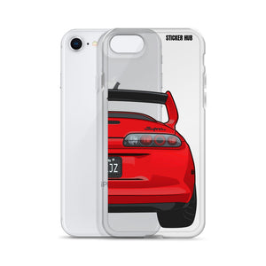 Red Toyota Supra - iPhone Case