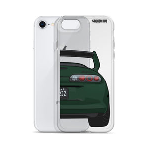 Green Toyota Supra - iPhone Case